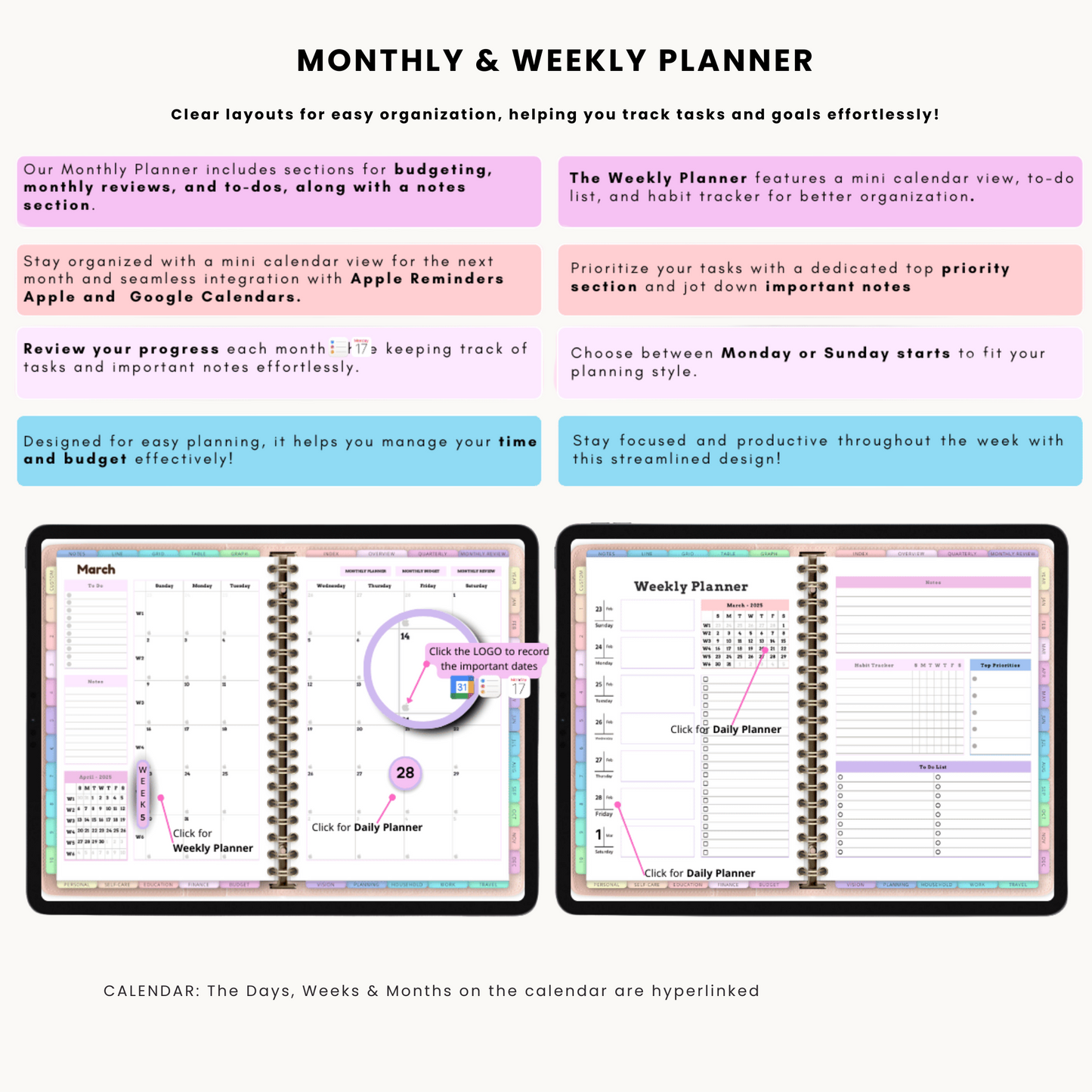 Your All-in-One Digital Planner