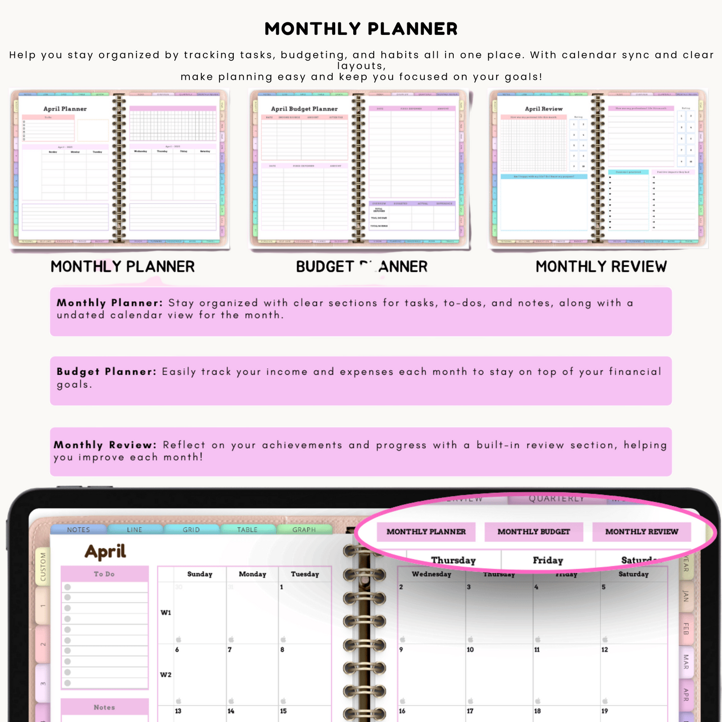Your All-in-One Digital Planner